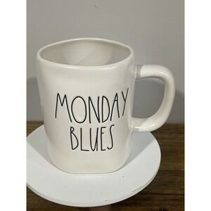 Rae Dunn By Magenta Artisan Collection I Monday Blues Mug -NWOT